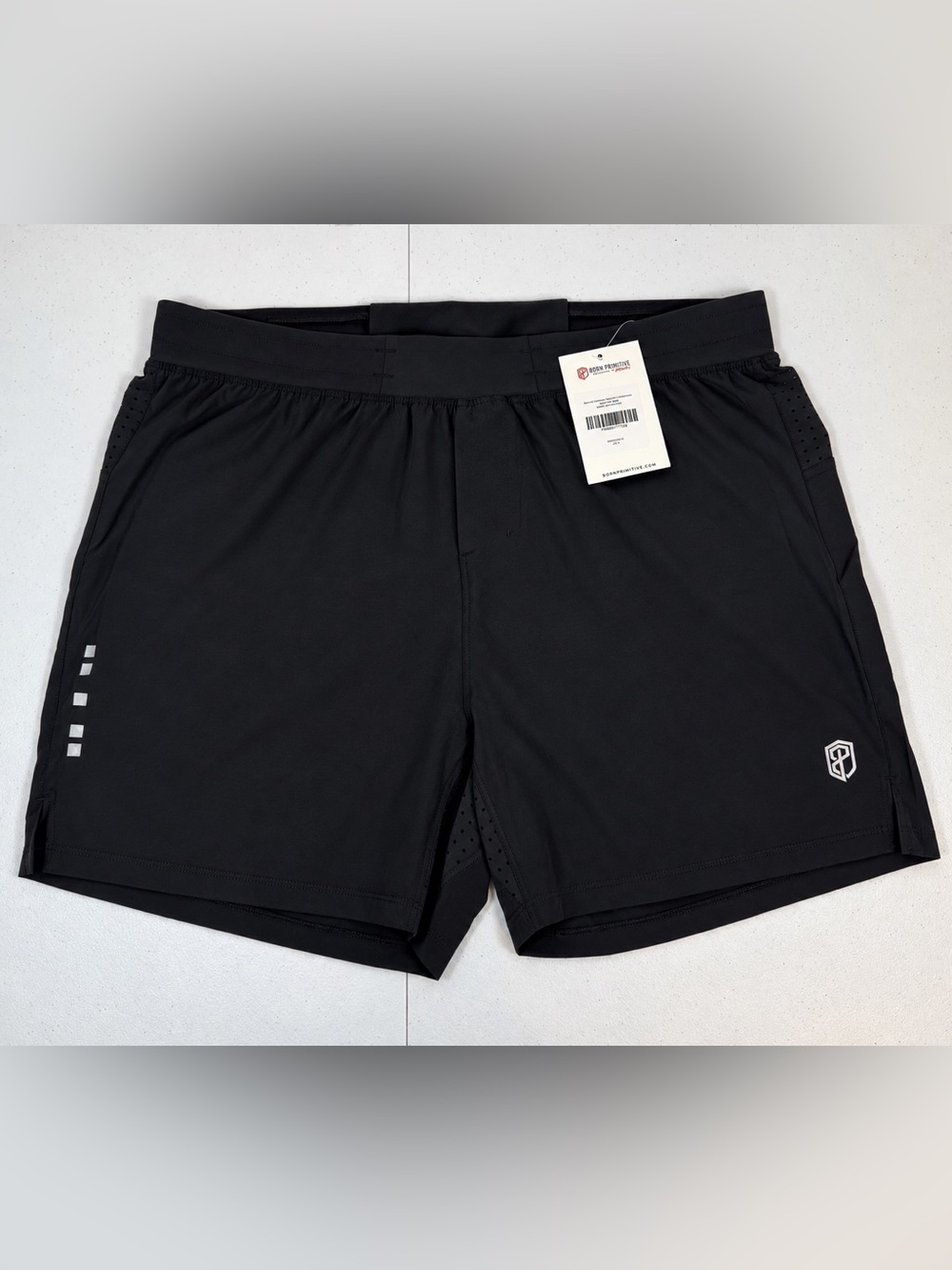 NWT Born Primitive Men’s Endurance Short w/ Compression – Black – XL